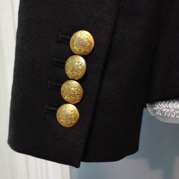 J Crew Black Wool Schoolboy Blazer - Picture 8 of 15